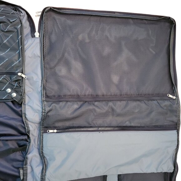Samsonite Black Nylon Garment‎ Bag Shoulder Strap Overnight Carry On Travel - Picture 8 of 16
